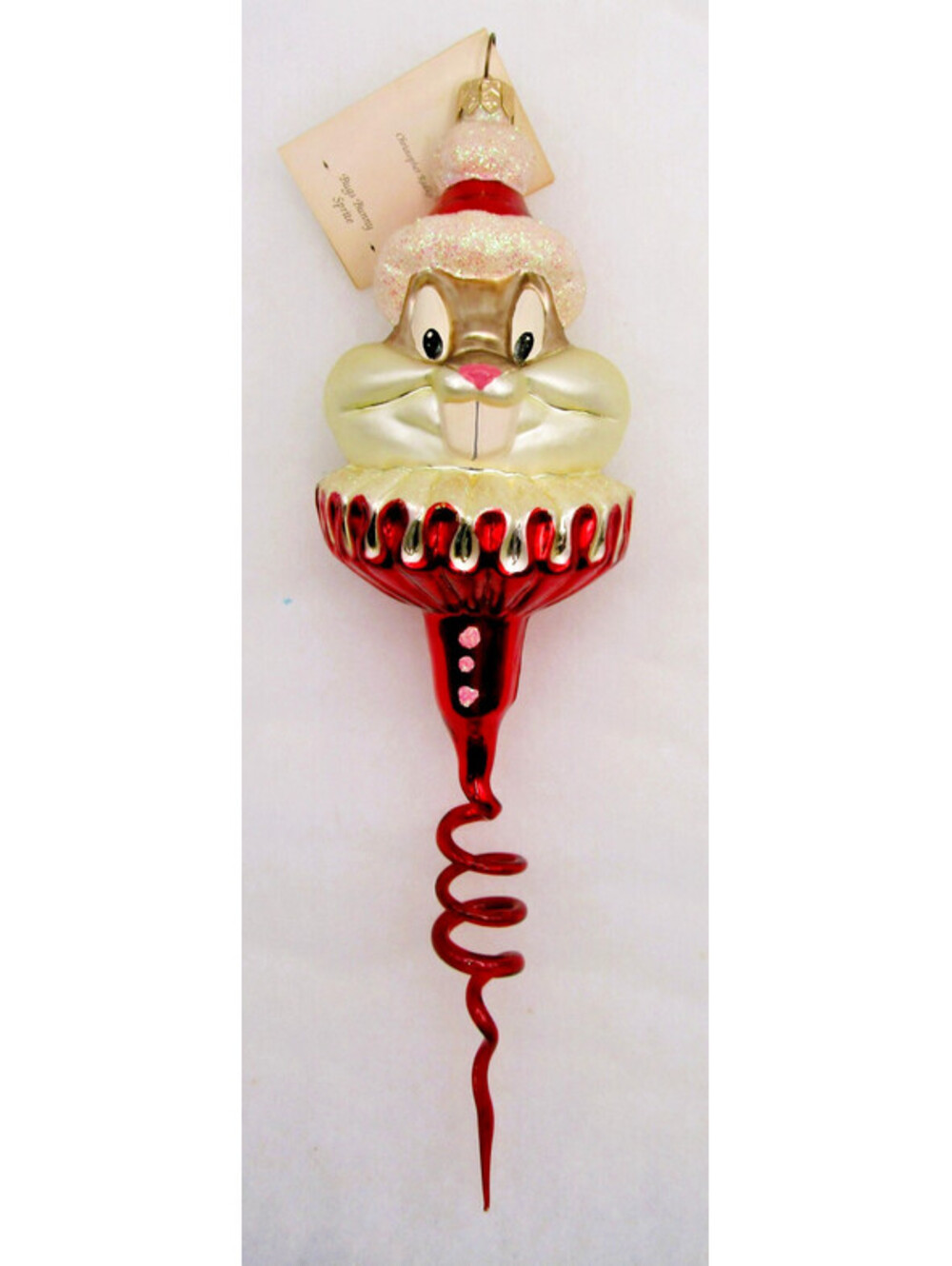 Christopher Radko 1998 Bugs Bunny Sprite Ornament with Original Tag and Box